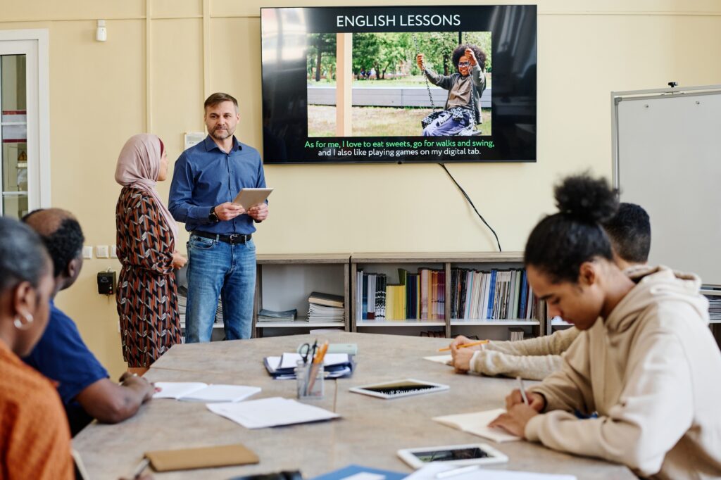 English Language Lesson For Immigrants